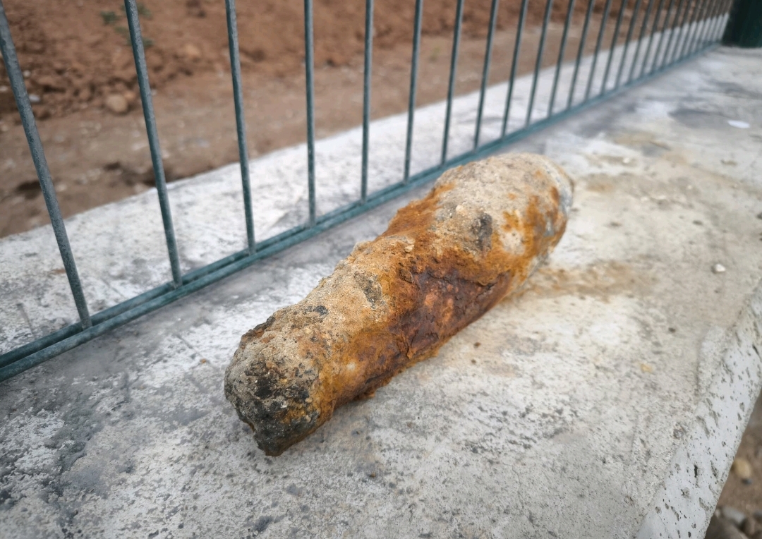 Hallan un Obús en Almassora