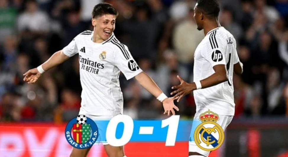 El Madrid sale vivo de Getafe, se impuso por un 0-1