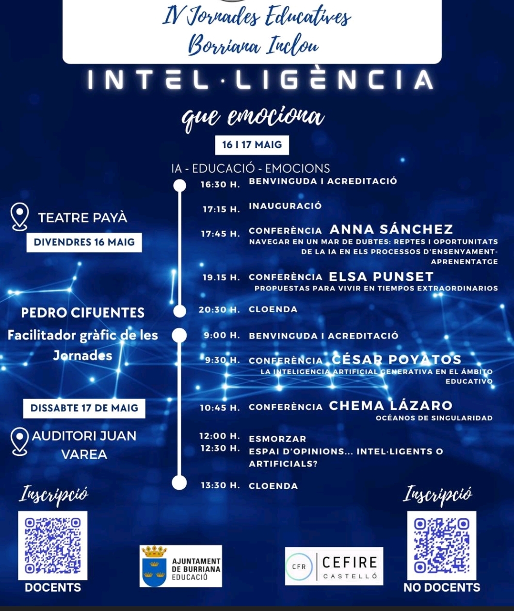 La capital de la Plana Baixa presenta las IV Jornadas Educativas “Burriana Inclou”