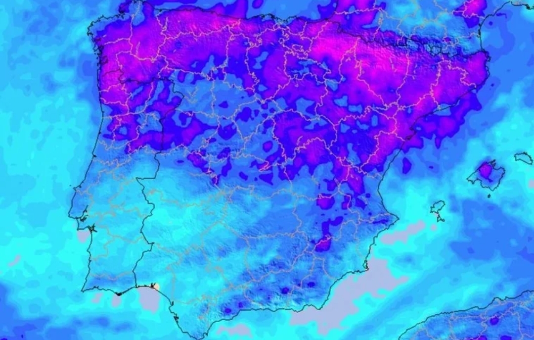La Aemet lanza un aviso a España por tormentas y granizo este fin de semana