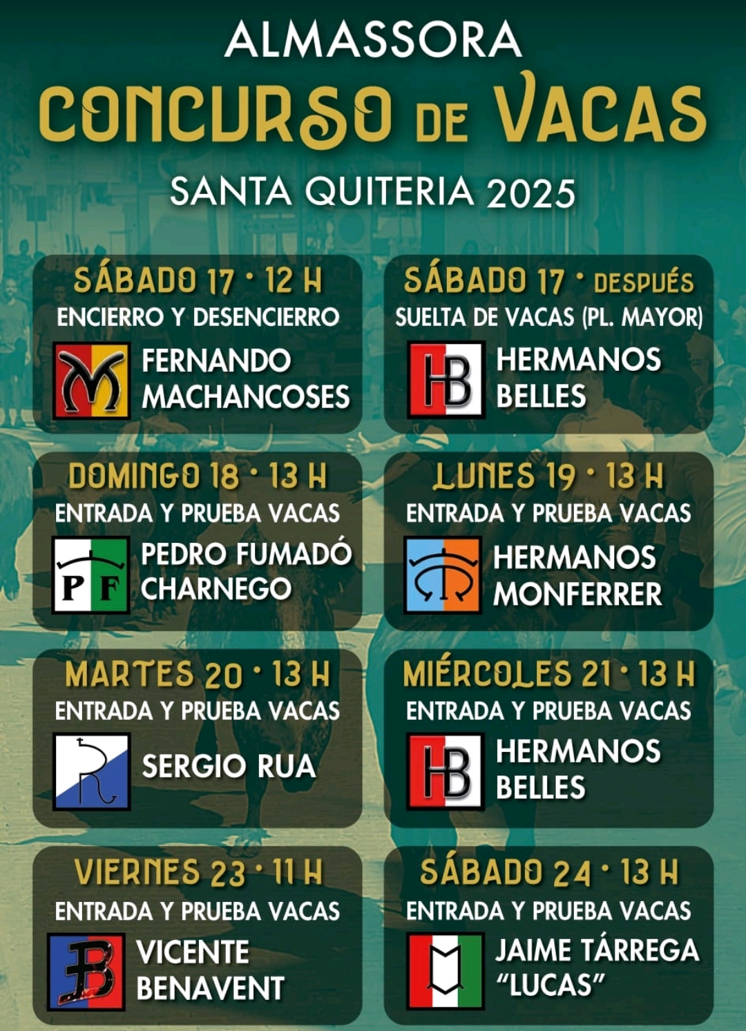 Almassora apuesta por las ganaderías autóctonas en el Concurso de Vacas
