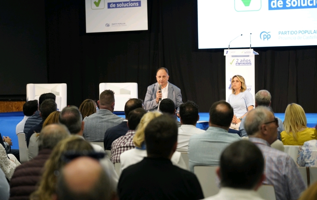 Aguilella (PP) celebra un “Castellón más fuerte” con 155 millones del Consell decididos a “resolver problemas y crear bienestar y oportunidades”