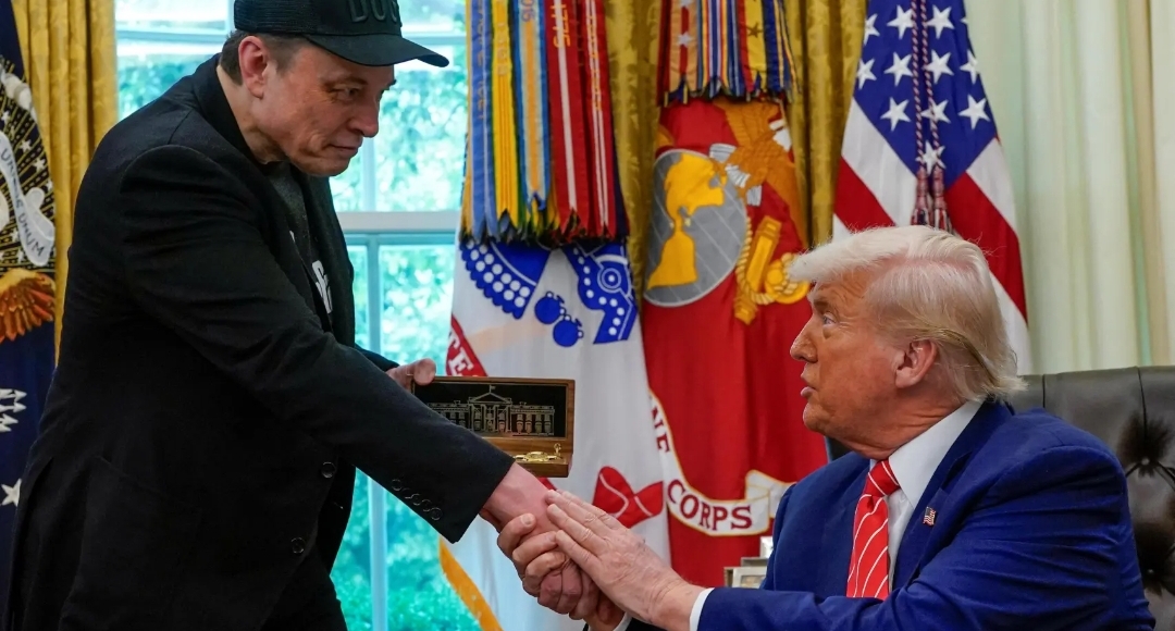 Trump se deshace en elogios a Musk en su despedida: "Su servicio ha sido incomparable"