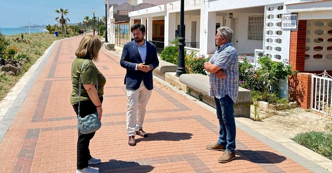 García (PP) pide a PSOE y Compromís “estar a la altura de Torre de la Sal” y apoyar el martes la propuesta del PP para proteger el poblado marítimo