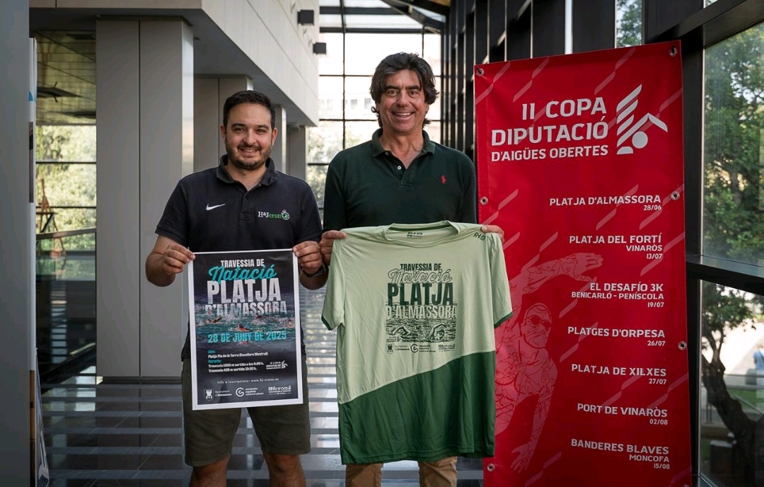 Almassora acogerá la primera de las siete pruebas de la II Copa Diputación de Aguas Abiertas el sábado 28 de junio