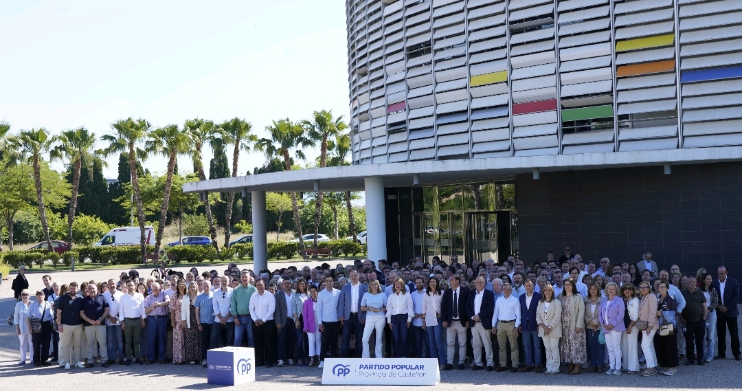 El PP de la província de Castelló dona suport a Feijóo amb més de 1.000 avals i 55 compromissaris en el Congrés Nacional