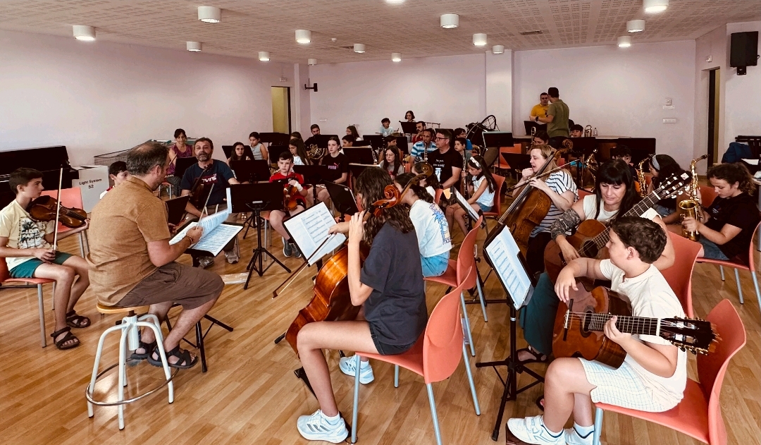 El Centre Municipal de les Arts, a punto para el concierto de clausura de la Semana Musical de Verano