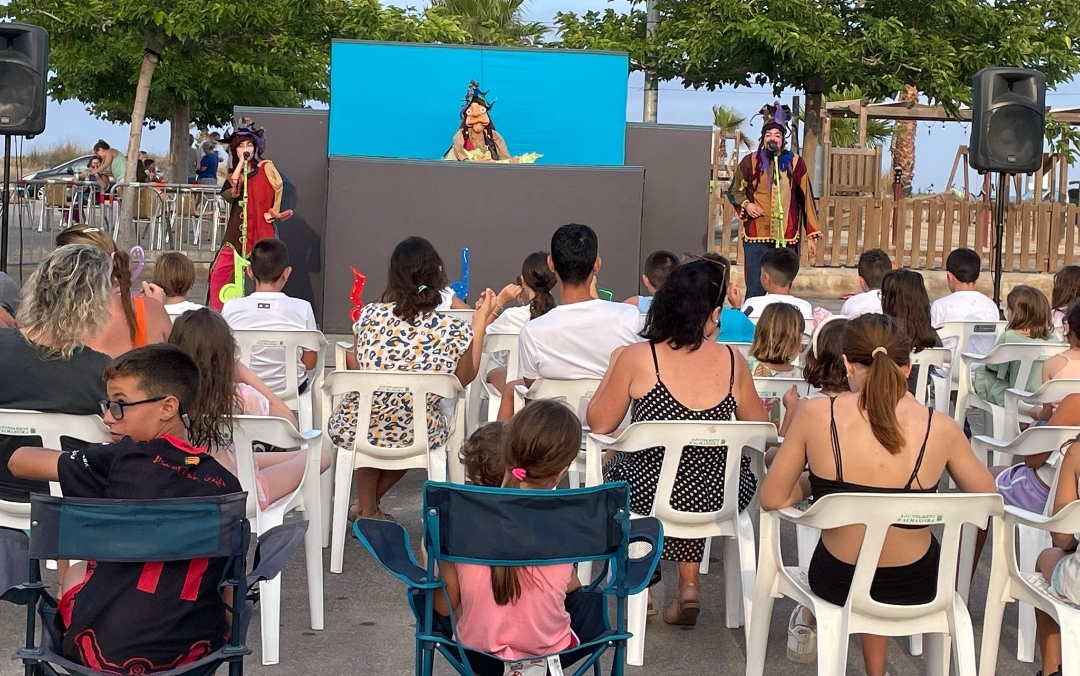 Almassora invita al público familiar a disfrutar este verano de las cinco funciones gratuitas de Circ a la Mar