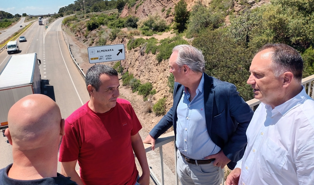 El PP de Almenara tiende la mano a los partidos para solicitar al Gobierno de España la inversión que permita corregir el punto negro de la N-340
