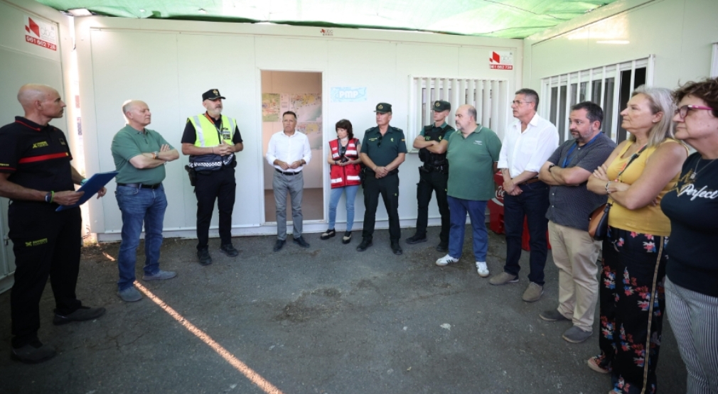 Burriana constituye el Puesto de Mando Preventivo de cara al inicio del festival Arenal Sound 2025