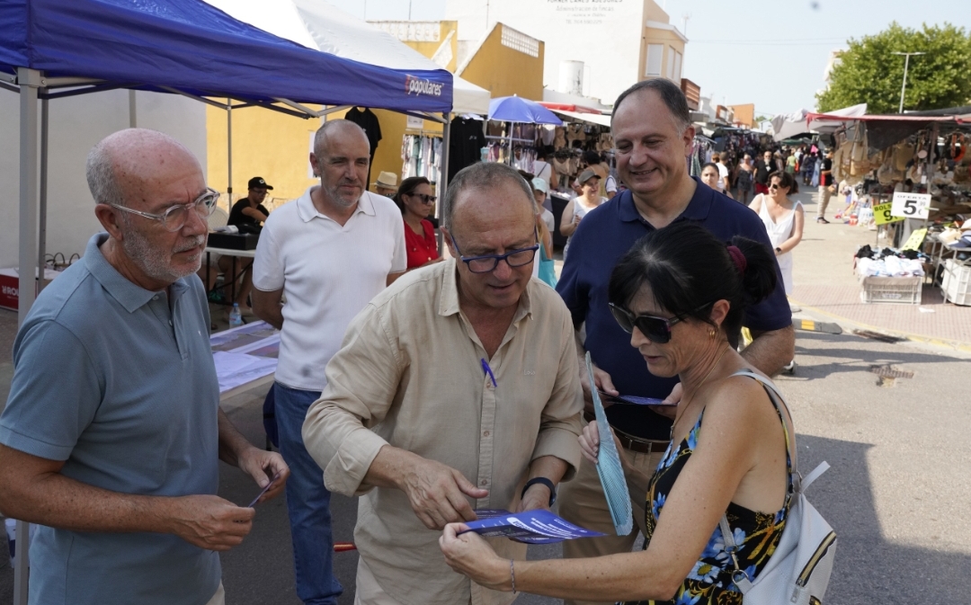 El PPCS moviliza a Xilxes para defender el futuro de las playas frente al castigo que el PSOE impone con nuevos deslindes