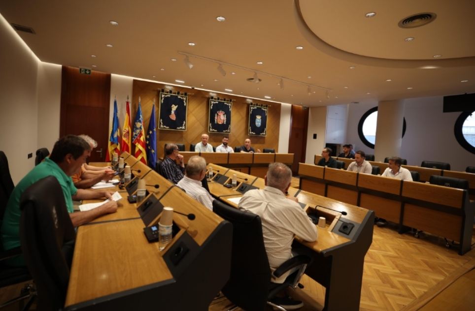 Burriana aborda en el Consejo Agrario los efectos de la granizada del mes de julio y las medidas contra la sobrepoblación de jabalíes