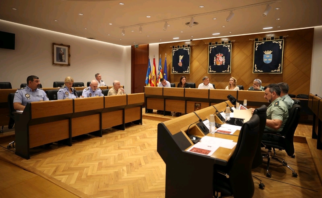 Burriana celebra la Junta de Seguridad Local para las Fiestas de la Misericordia 2025