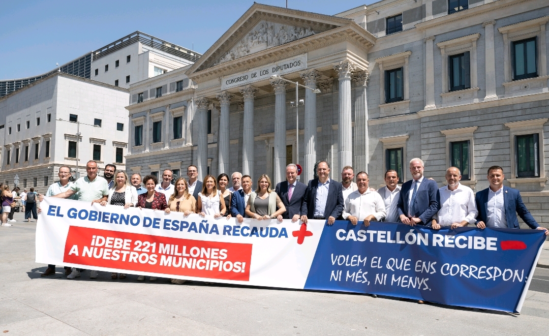 Sánchez sigue sin pagar la participación de los impuestos a los ayuntamientos y adeuda más de 200 millones a la provincia de Castellón