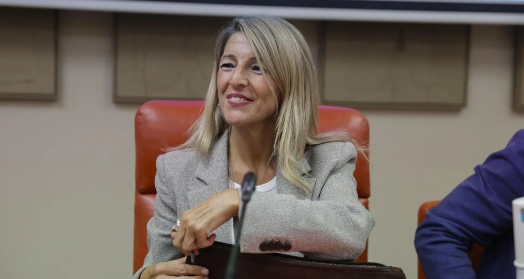 Yolanda Díaz llama a movilizarse tras el "éxito" de las protestas contra La Vuelta: "Se gobierna desde la calle"