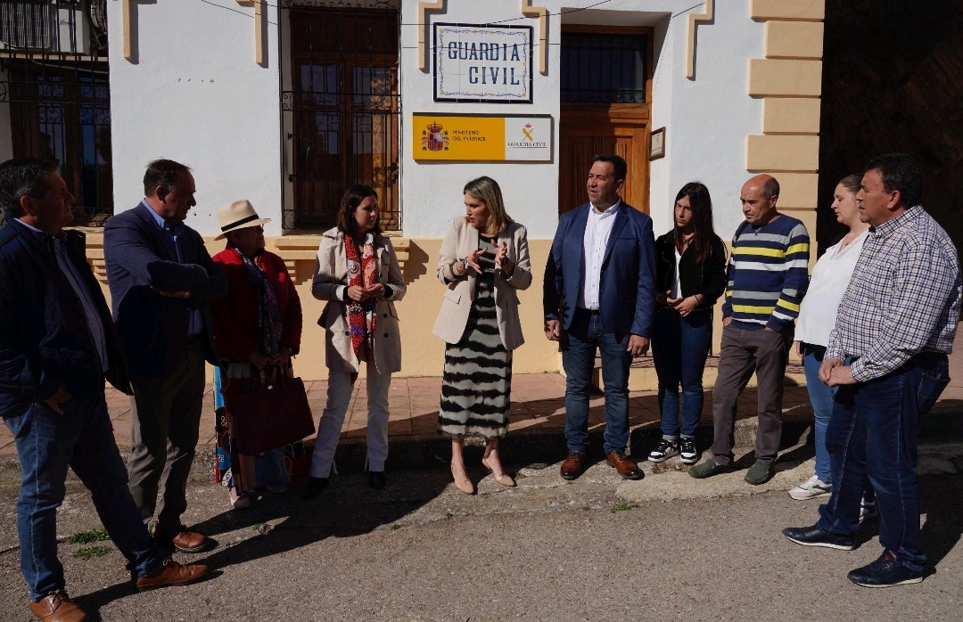 Marta Barrachina exige a Sánchez los presupuestos que refuercen la seguridad en la provincia frente al desmantelamiento de cuarteles y recursos