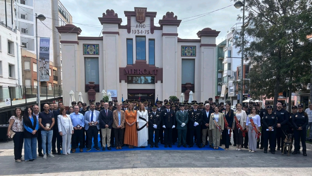 Almassora conmemora el Día de la Policía Local reconociendo la labor de sus agentes para garantizar la seguridad ciudadana