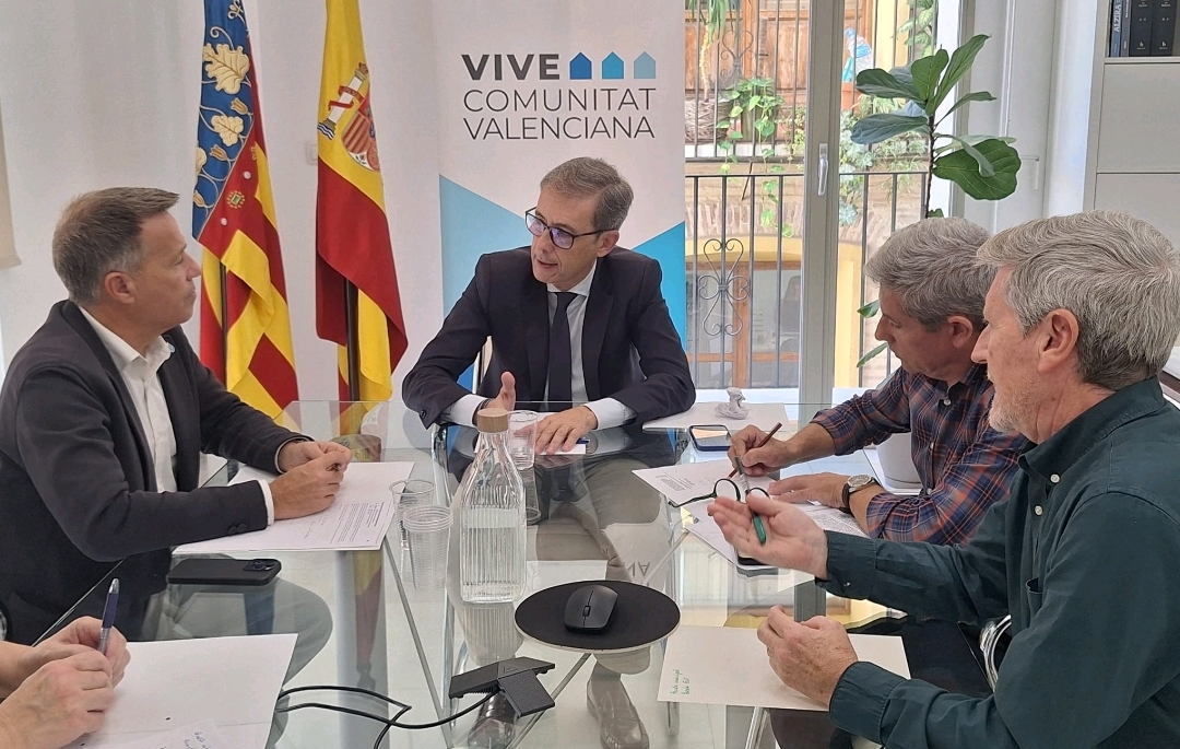 Burriana y la EVha de la GVA avanzan en el Plan VIVE para impulsar la construcción de viviendas protegidas destinadas a jóvenes