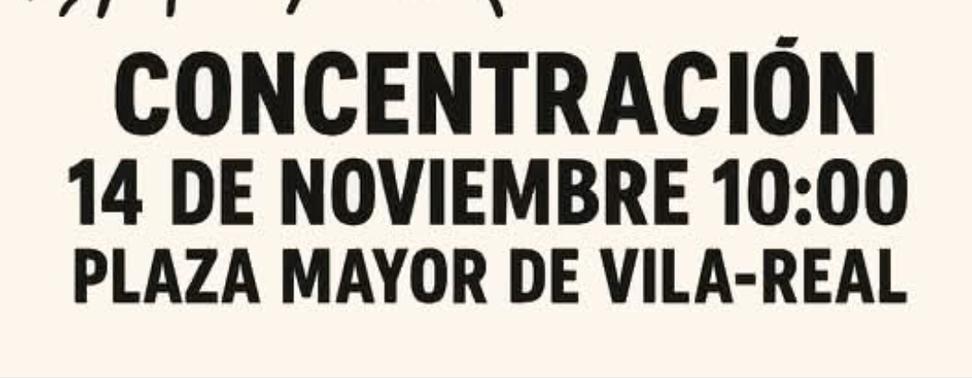 Alexandra Folch Castillo lidera una protesta vecinal contra el tasazo de las basuras en Vila-real