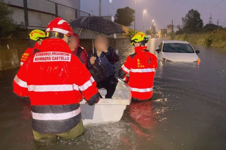 Las inundaciones dejan aislados a 50 vecinos en Vila-real mientras el alcalde socialista sigue ignorando las quejas