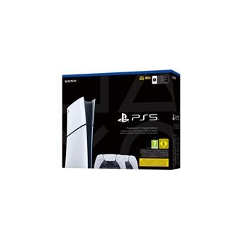 Console-Sony-PS5-Slim-Edition-Digitale-2eme-manette-DualSense-Blanc