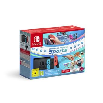 Pack-Console-Nintendo-Switch-Neon-Switch-Sports-12mois-d-abonnement-Nintendo-Switch-Online
