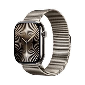 Apple-Watch-Series-10-GPS-Cellular-46mm-Boitier-en-Titane-Naturel-avec-Bracelet-Milanais-Naturel-S-M