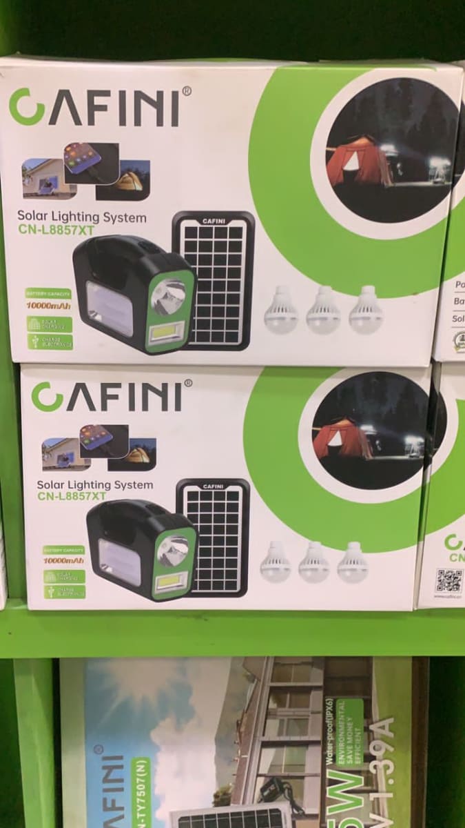 Mini solar light generator 