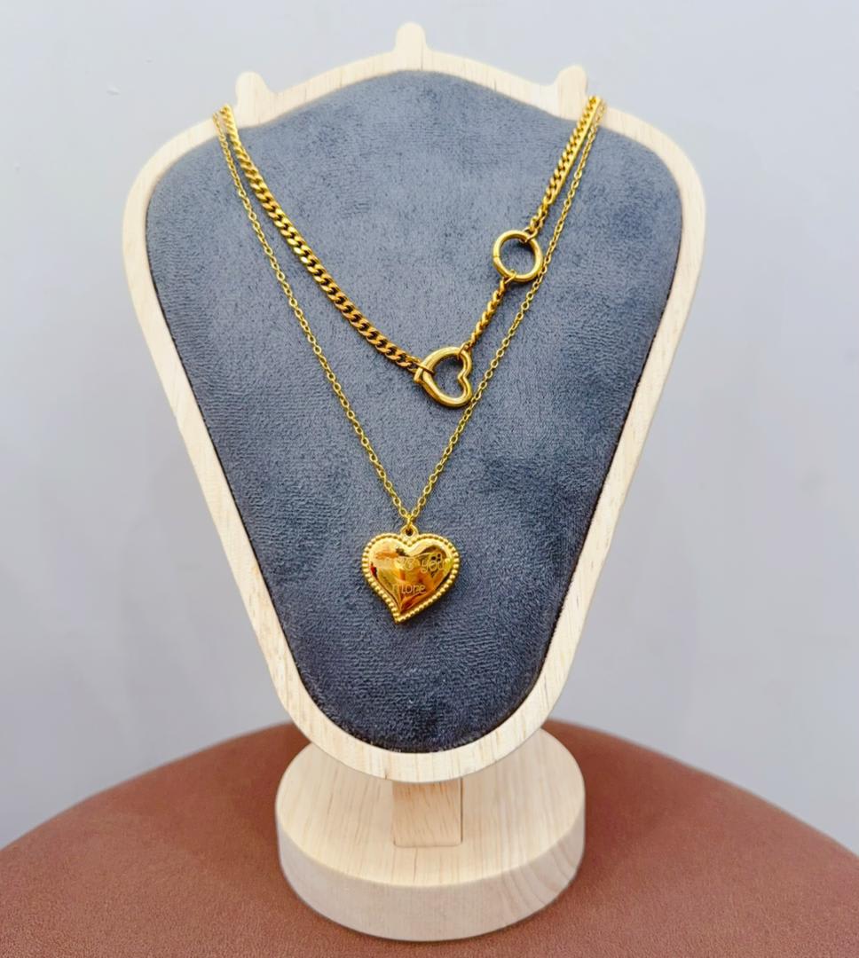 Two layered necklace 