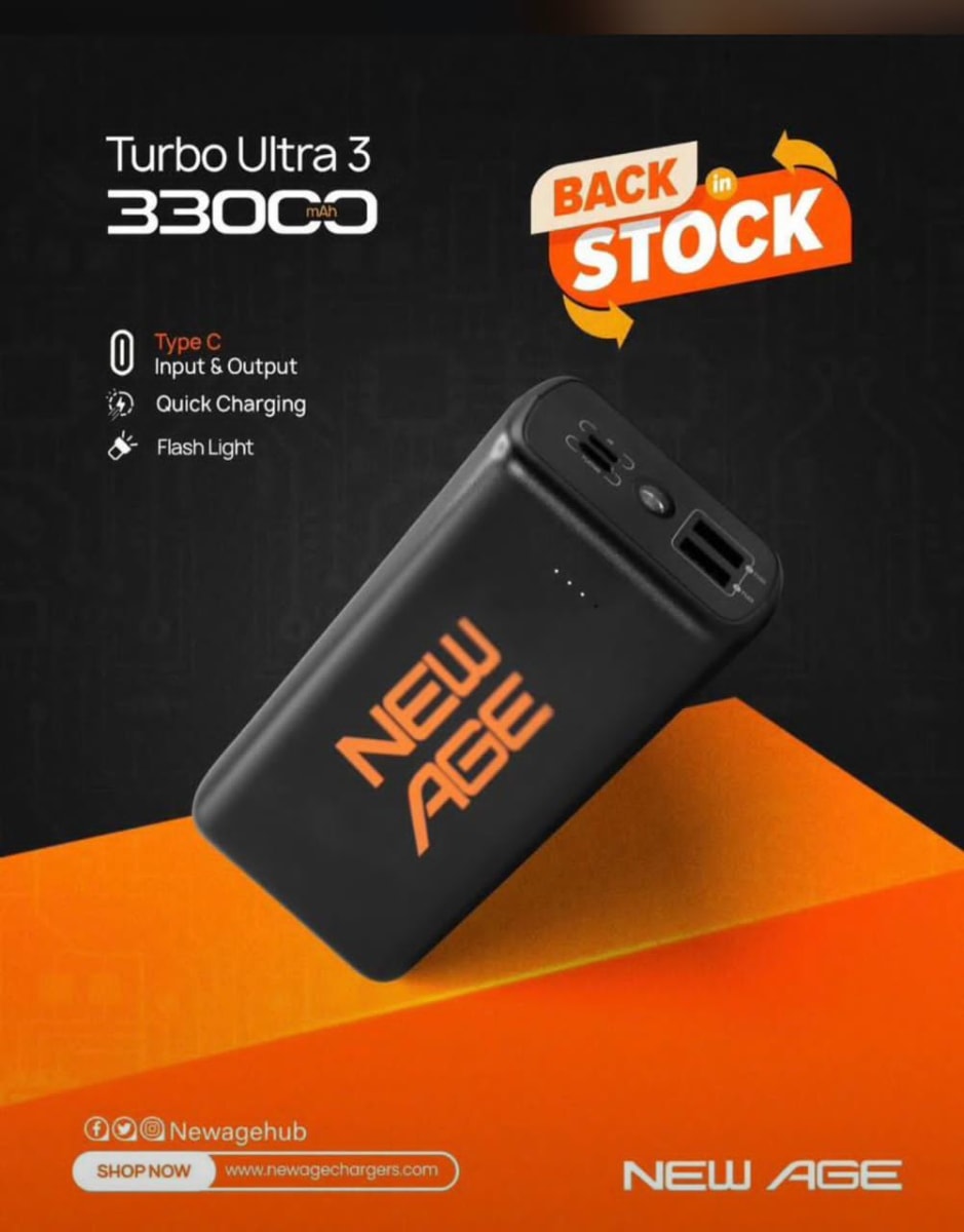 TURBO ULTRA 3 33000MAH POWERBANK