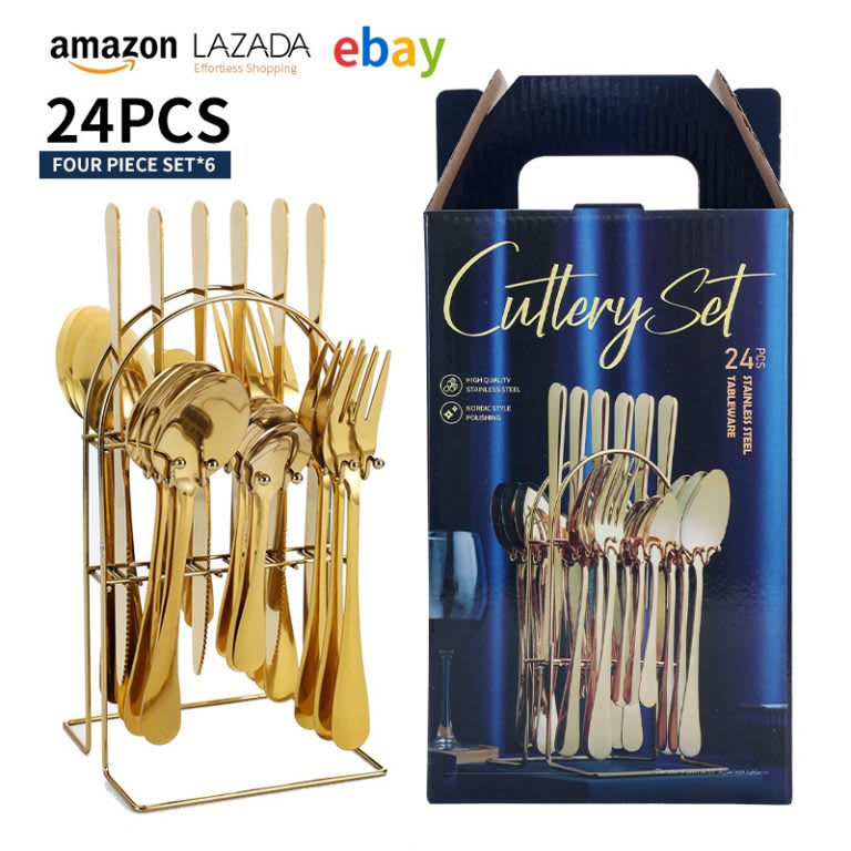 24 PCs Cutlery Set 