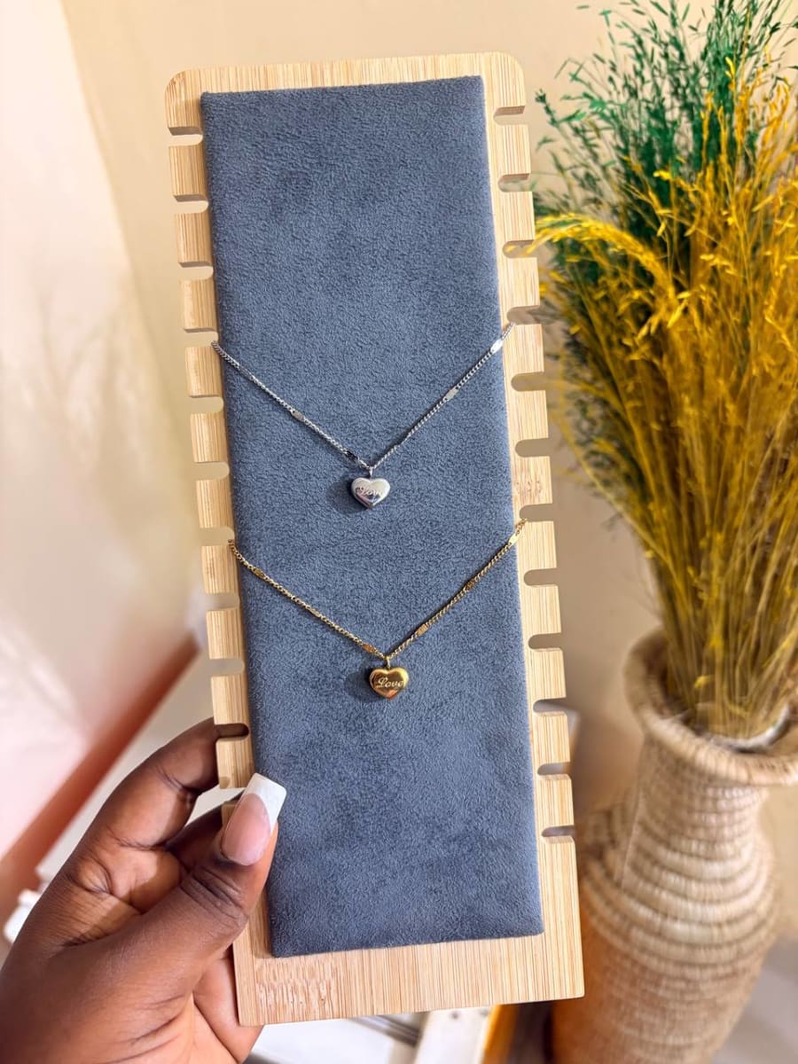 Aesthetic steel necklace 