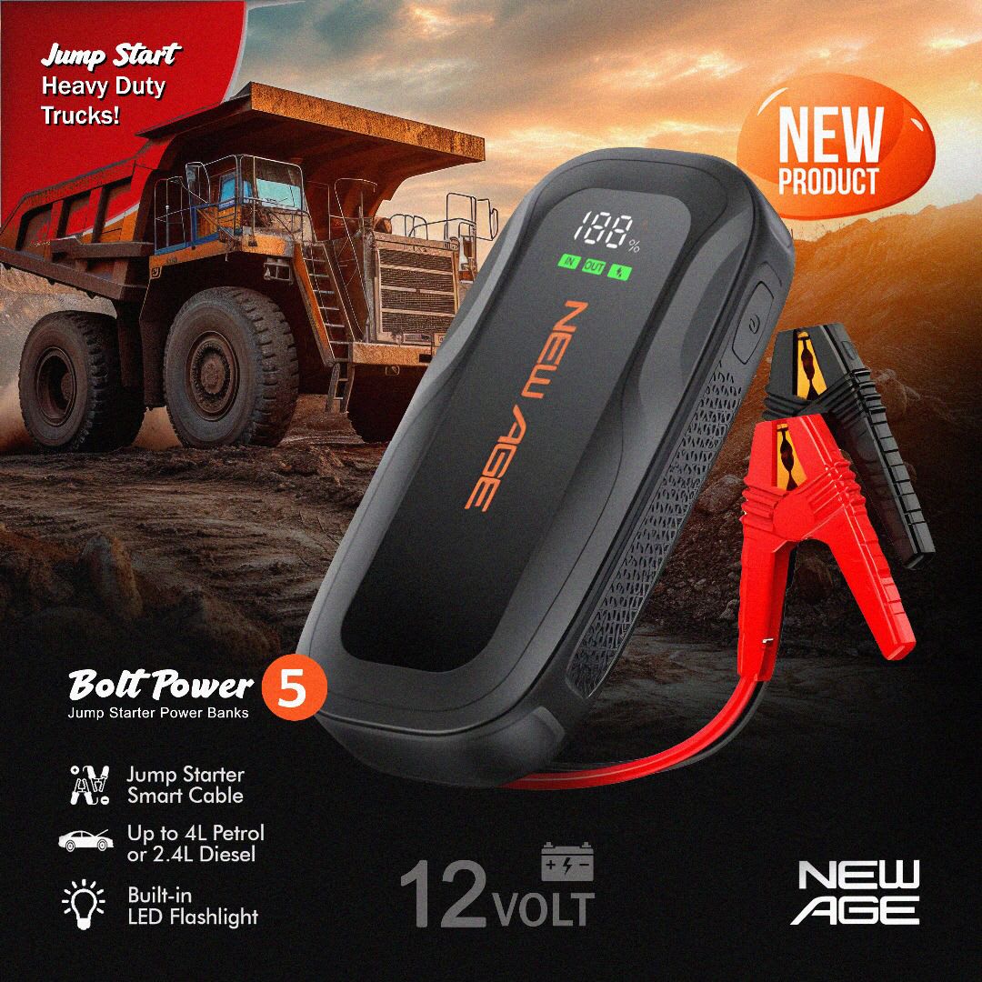 BOLT POWER 5 CAR JUMP STARTER