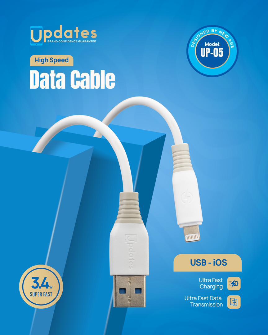 UPDATE UP-05 DATA CABLE USB-IPHONE