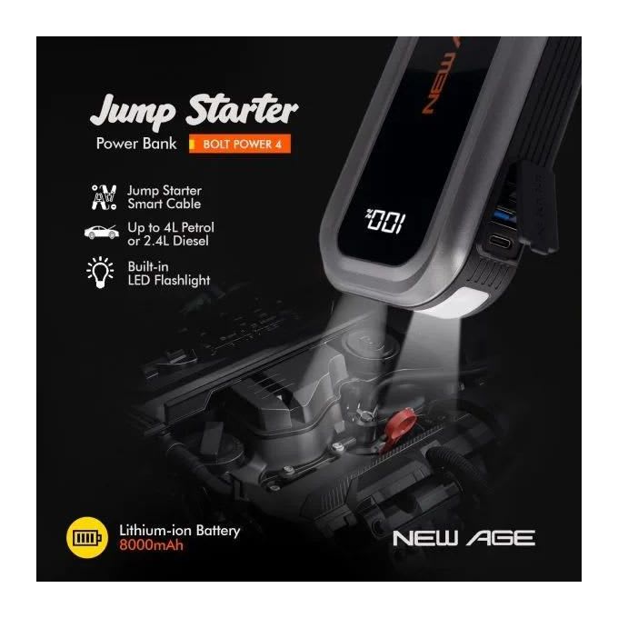 BOLT POWER 4 CAR JUMP STARTER - Image 2