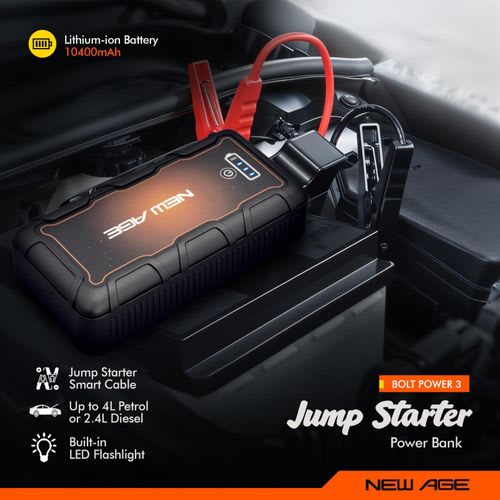 BOLT POWER 3 CAR JUMP STARTER - Image 2