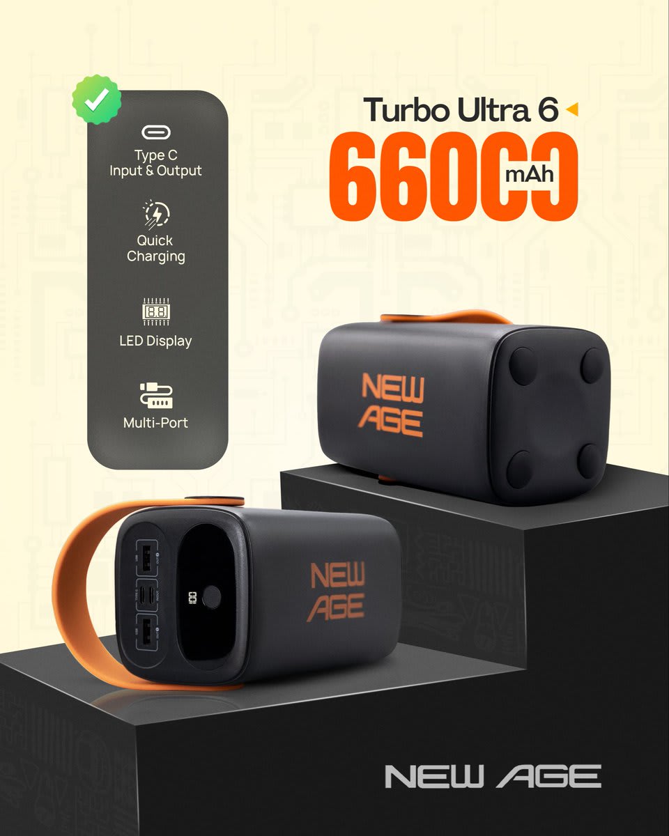 TURBO ULTRA 6 66000MAH POWERBANK