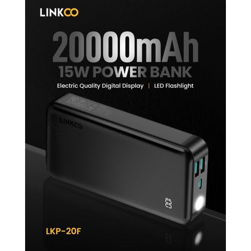 LINKCO LKP-20F 20000MAH 15W POWERBANK