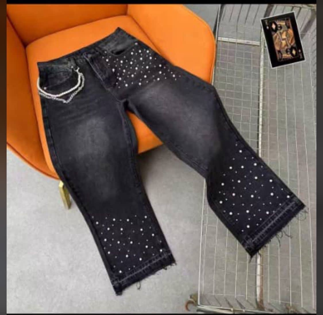 HIGH QUALITY LUXURY BAGGY JEANS - Image 5