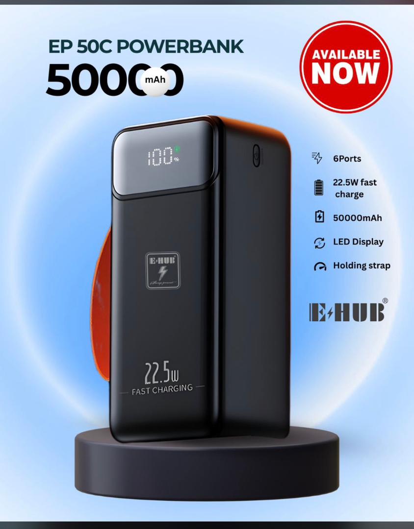 E-HUB 50000MAH POWERBANK 