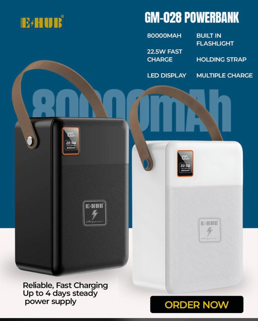 E-HUB 80000MAH POWERBANK - Image 2