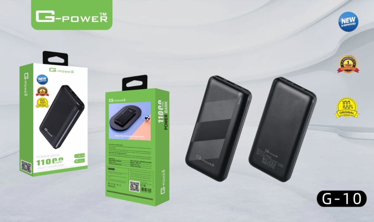 G-10 11000mah powerbank 