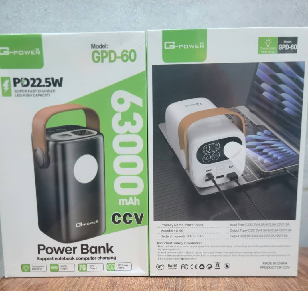 GPD-60 63000mah powerbank 