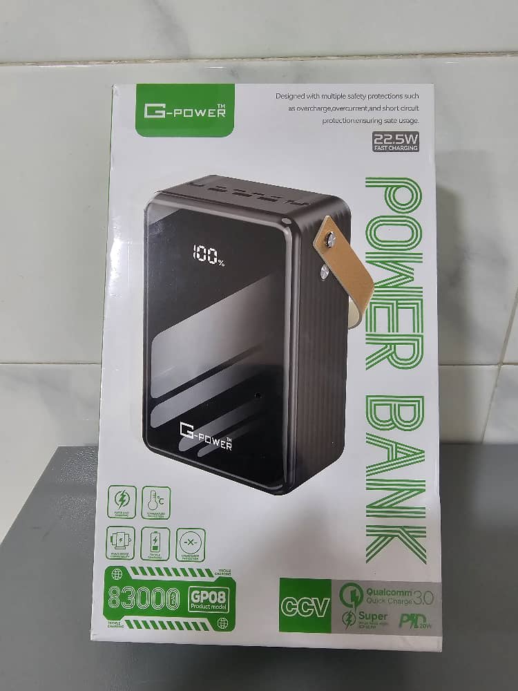 GP-08 83000mah powerbank 