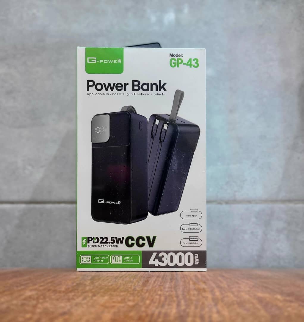 GP-43 43000mah powerbank 