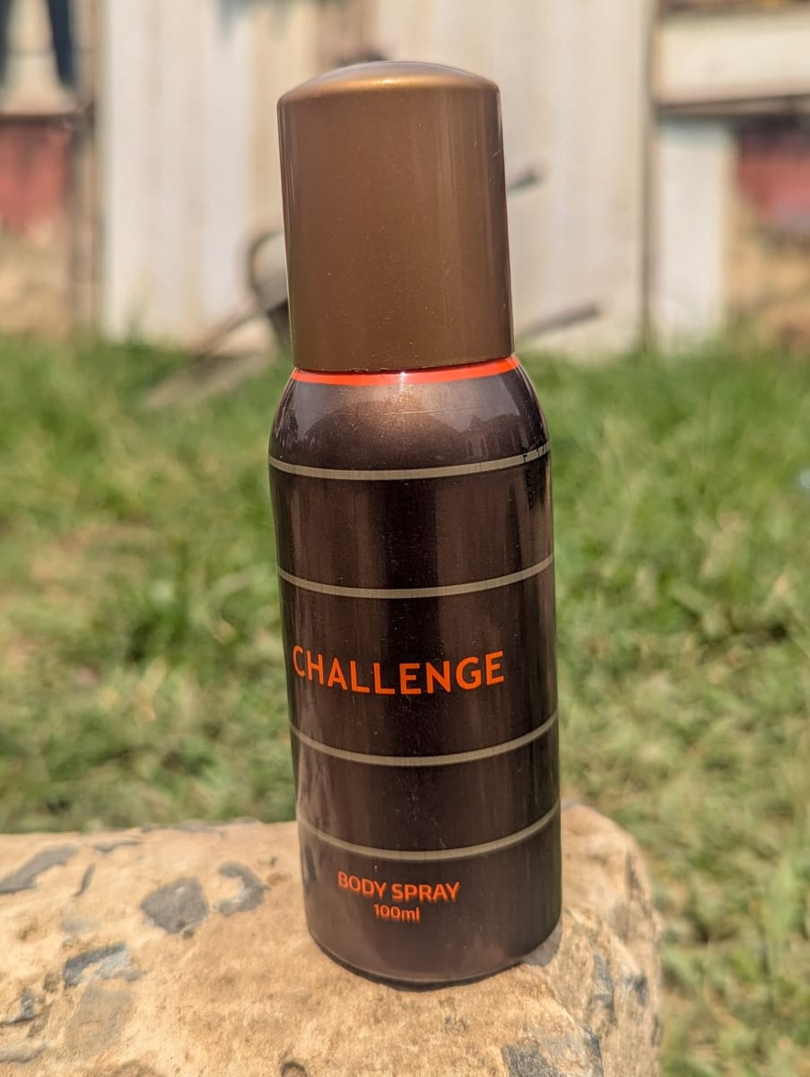 Challenge body spray