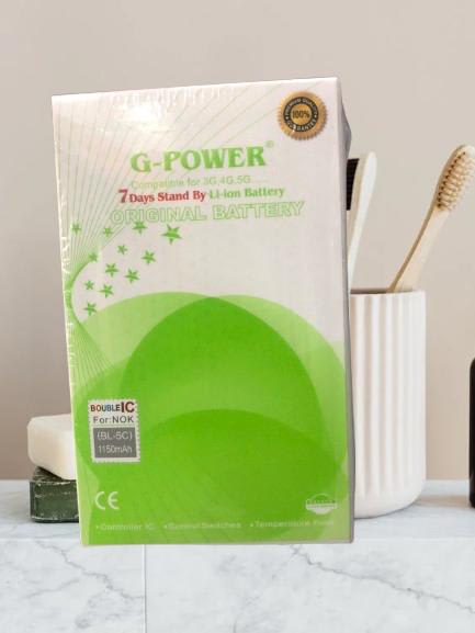 GPower  battery double ic BL-5c -1150mah  - Image 2