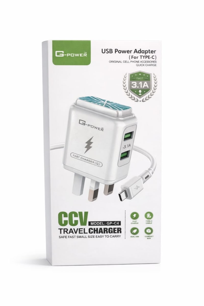 USB power Adapter GP-C4 type-C Charger 