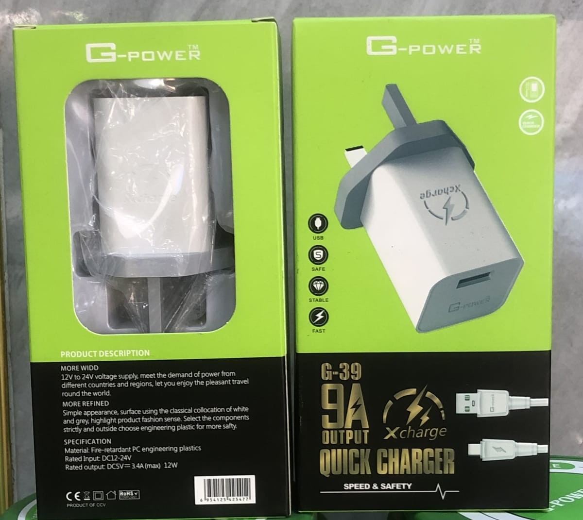 G-power charger G-39 type c