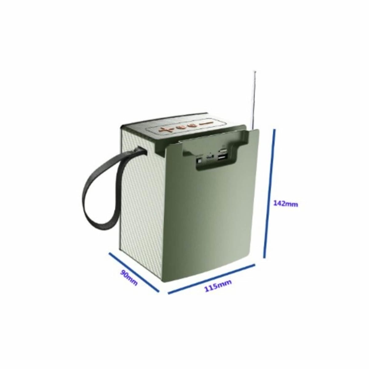 Boombest Ln-1036mini Super Bass Bluetooth Speaker - Image 3